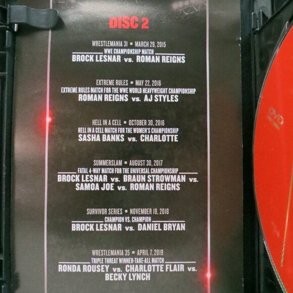 Best Main Events of The Decade WWE 2010-2020 DVD Double Disc - Picture 5 of 7
